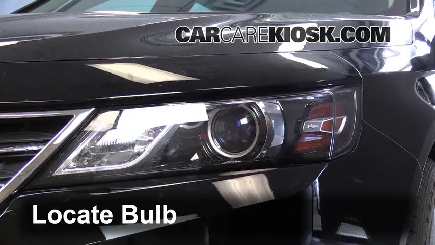 2014 Chevrolet Impala LT 3.6L V6 FlexFuel Lights Turn Signal - Front (replace bulb)